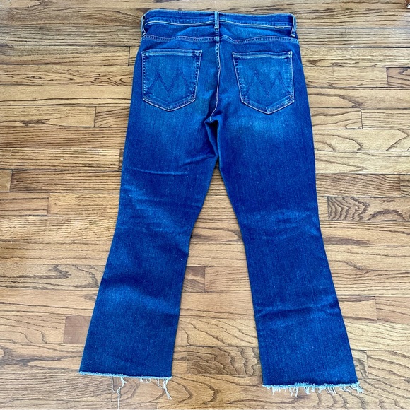 Mother Denim Jeans The Insider Crop Step Fray The Streets are Talking Size 30 - Picture 8 of 10
